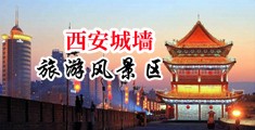 大奶美女草逼视频中国陕西-西安城墙旅游风景区